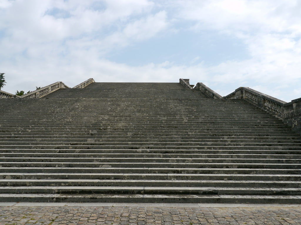 Les 100 marches de Versailles